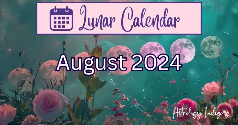 August 2024 Lunar Calendar